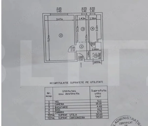 Garsonieră decomandată, 32,5 mp, parter/4 – Zona Crângași - imagine 8