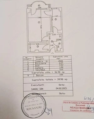 Lacul Tei, Parc, Universitatea de Constructii, semistr etj 5 dec 40mp bl reab term imb mob ut libera - imagine 17