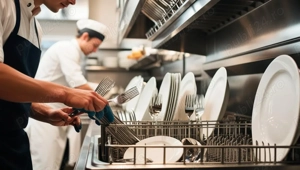 Angajez persona curateni spalator vase