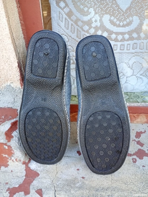 Pantofiori dama material pâslă  - imagine 4