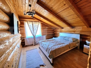 ️ Cabana din lemn rotund, 140 mp utili, 1000mp teren – zonă turistică Mărișel - imagine 11