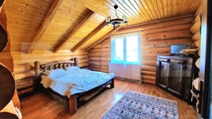 ️ Cabana din lemn rotund, 140 mp utili, 1000mp teren – zonă turistică Mărișel - imagine 12