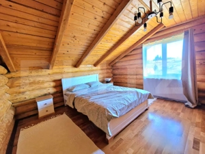 ️ Cabana din lemn rotund, 140 mp utili, 1000mp teren – zonă turistică Mărișel - imagine 10