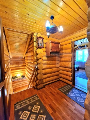 ️ Cabana din lemn rotund, 140 mp utili, 1000mp teren – zonă turistică Mărișel - imagine 8