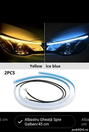 banda led lumini de zi 