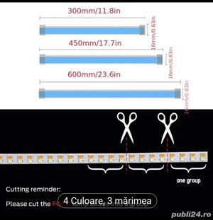 banda led lumini de zi  - imagine 2