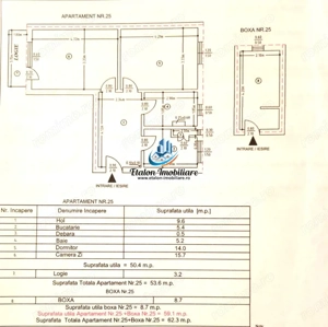 Apartament 2 camere decomandat, hol locuibil 10mp, Darmanesti - imagine 5