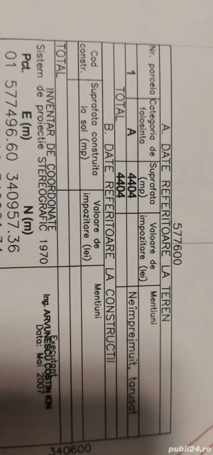 Teren de vanzare zona Tamași - imagine 4