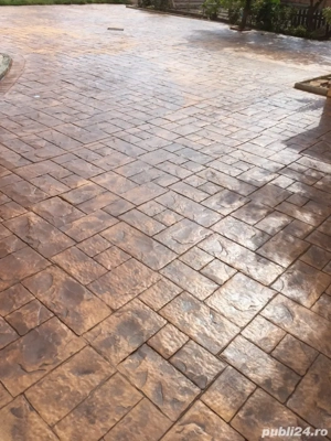 Pavaj din Beton Amprentat 