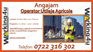 Operator Utilaje Agricole