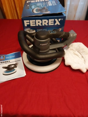 Lot unelte FERREX  pe baterie, noi - imagine 5