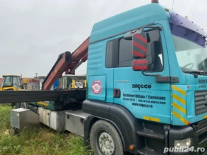 Camion MAN TGA 18.310 cu macara HMF 2823 K4   29500  - imagine 4