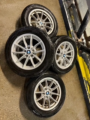 Vând set 4 roți R16 style originale BMW  - imagine 3