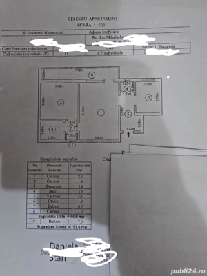 vand ap 2 camere et 2 super pozitie ion mihalache ,1 mai metrou 53 m la 111000 euro bloc anvelopat 