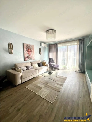 Tur 3D!Apartament insorit,spatios,elegant, inconjurat de verdeata,garaj,Racadau,Brasov. - imagine 13