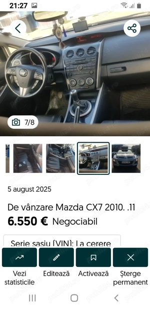 De vânzare Mazda CX 7 - imagine 3