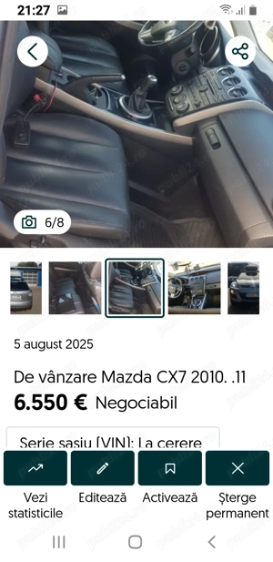 De vânzare Mazda CX 7 - imagine 2