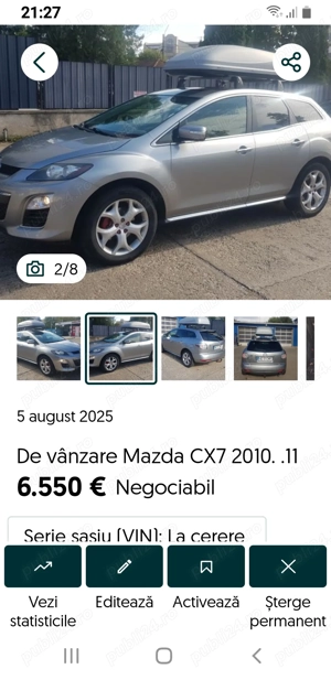 De vânzare Mazda CX 7 - imagine 6