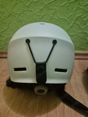 Casca ski BLACK CREVICE cu vizor