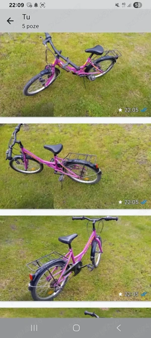 Vând bicicletă copii