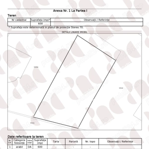 Teren intravilan de 600 mp în Odoreu - imagine 4