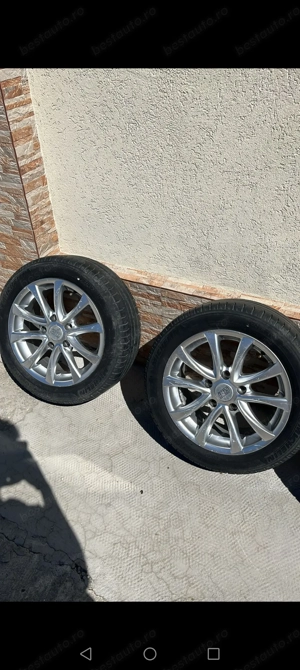 Jante aliaj cu anvelope Michelin 5x115 r16 - imagine 3