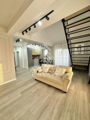 Penthouse cu 3 camere si 2 bai mobilat in Giroc in spate la Lidl.