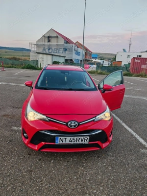 Toyota Avensis 2017 2l 265.300 km motor BMW,distribuție pe lanț,culoare rosie - imagine 3