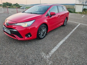 Toyota Avensis 2017 2l 265.300 km motor BMW,distribuție pe lanț,culoare rosie - imagine 5