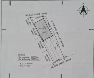 Hală modernă cu teren generos, Șendreni, Galați - imagine 2
