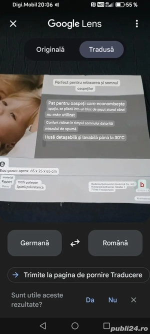 Saltea pt șezlong de vânzare  - imagine 5