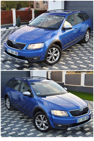 Skoda Octavia SCOUT 4x4   an 2016  2.0 diesel  184 cai   euro 6 - imagine 2