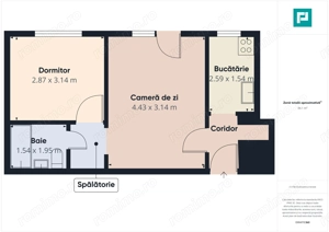 Apartament cu 2 camere zona Fortuna - imagine 8