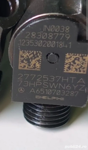 Injectoare Mercedes 2 2cdi euro5/euro6 C,E,CLA,GLA,CLS,Sprinter,jeep Compass, - imagine 4