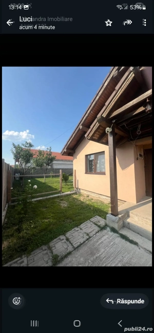 Vând casă sat Bobda 2dormitoare Living cu.bucatarie open speis.baie la.23 km de Timișoara  - imagine 9