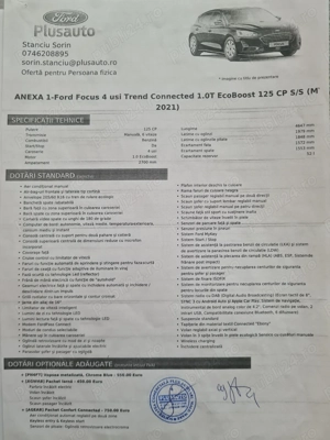 Ford Focus, 1.0 benzină, 125 cp - imagine 10