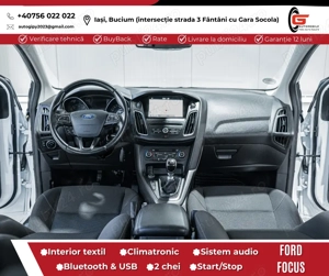 FORD FOCUS BREAK Fab.2016 1.5 Diesel Euro6 Navigatie Climatronic Led Jante Aliaj - imagine 7