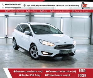FORD FOCUS BREAK Fab.2016 1.5 Diesel Euro6 Navigatie Climatronic Led Jante Aliaj - imagine 2