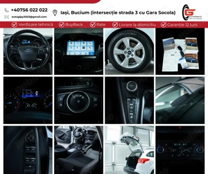 FORD FOCUS BREAK Fab.2016 1.5 Diesel Euro6 Navigatie Climatronic Led Jante Aliaj - imagine 8