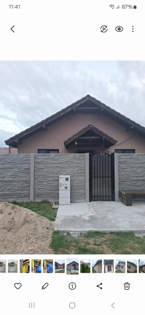 Vând casă sat Bobda 2dormitoare Living cu.bucatarie open speis.baie la.23 km de Timișoara  - imagine 3