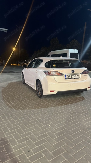 Vând Lexus CT200H F-Sport hybrid Alb perlat Lux  168000km - imagine 5