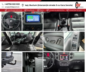 VW TIGUAN Înmatriculat RO Fab.2009 Diesel 177CP Piele Navigație Climatronic - imagine 8