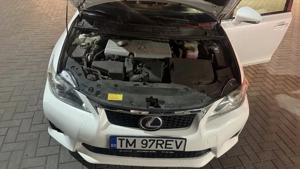 Vând Lexus CT200H F-Sport hybrid Alb perlat Lux  168000km - imagine 6