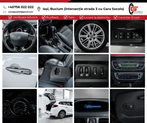 RENAULT MEGANE 3 GT Fab.2013 1.5 Diesel Euro5 CP 110 Navi Climatronic Piele - imagine 7