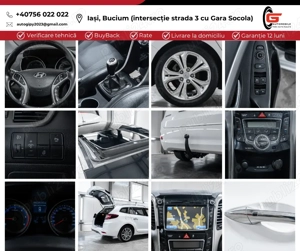 Hyundai I30 Fab.2014 Diesel Euro5 Climatronic Navigatie Xenon Cameră Piele - imagine 8