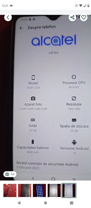 telefon Alcatel  - imagine 5
