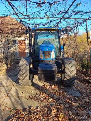 Tractor New Holland TD 110 A și plug pottinger