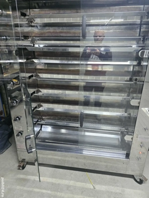 Vand rotisor profesional ROTISOL -8 spituri independente,Capacitate 48 pui,Propan  Gaz natural - imagine 5