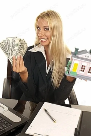 Caut secretara-partenera 50 % din venituri,5 ani in afaceri imobiliare
