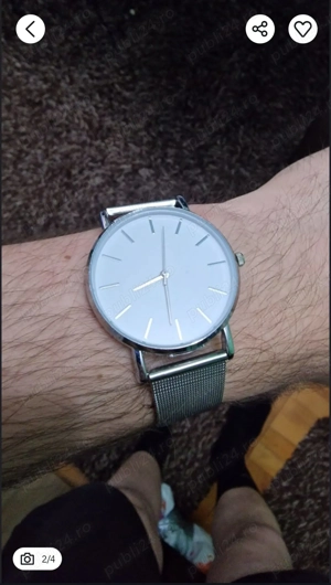 Ceas barbati simplu - imagine 4